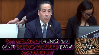 Jamie Raskin Thinks You Have No Right To Defend Yourself From Him. Congressional Address Coverage