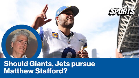 The Post's Steve Serby explains Matthew Stafford's potential fit with Giants or Jets