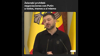 Zelenski prohíbe las conversaciones con Putin a todos, menos a sí mismo