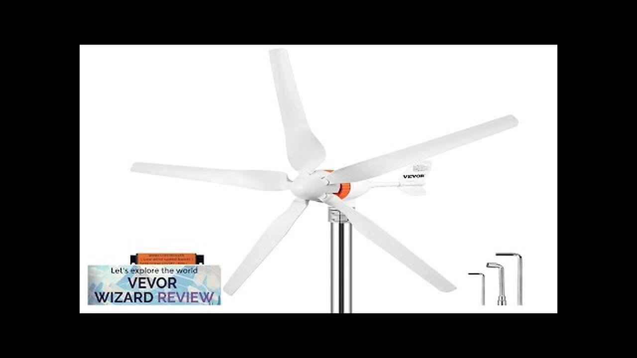 VEVOR Wind Turbine Generator 12V/AC Wind Turbine Kit 500W Wind Power Generator Review