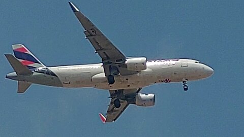 Airbus A320 PR-TYQ coming from Manaus to Fortaleza