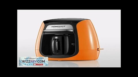 HOMEZEST American-style Coffee Maker Home Portable Automatic Drip Coffee Pot 220V Coffee Review