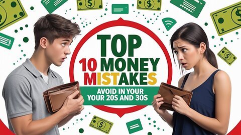 Top 10 Money Mistakes to Avoid in your 20s And 30s | How to Save Money by Avoiding These 10 Mistakes