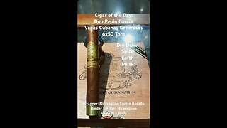 Don Pepin Garcia Vegas Cubanas Generosos 6x50 #CigarOfTheDay #Short #Shorts #CigarReview