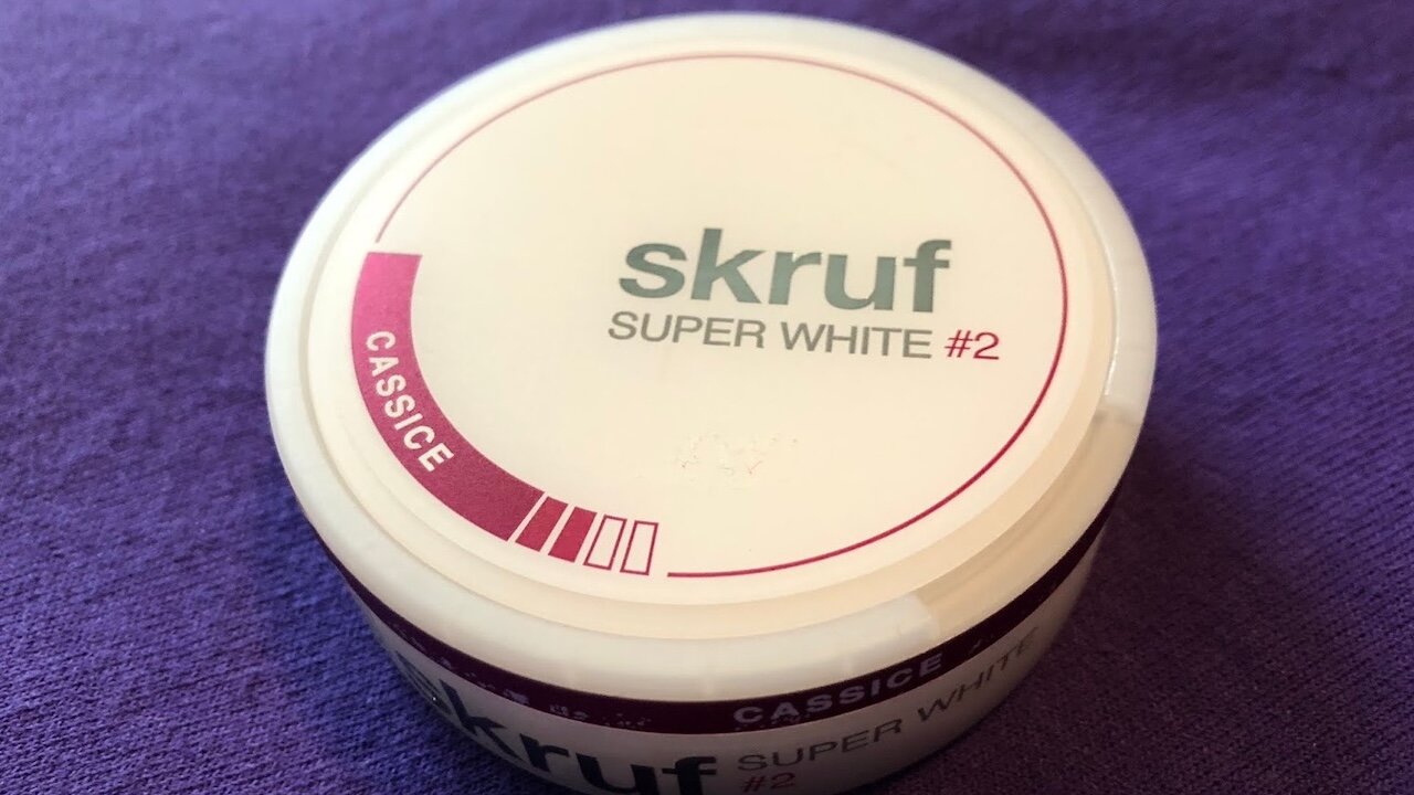 Skruf SuperWhite Cassice Nicotine Pouches Review
