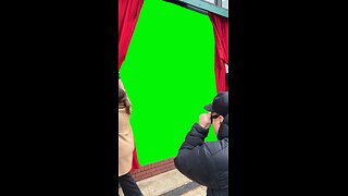 Curtain Reveal | Green Screen