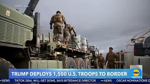 🚨 #BREAKING: Troops Arrive at the Southern Border