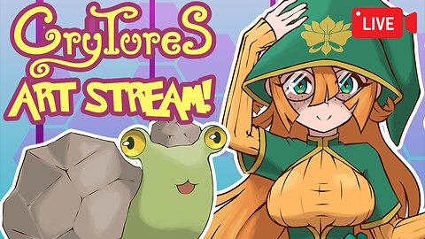 Vtuber Draws Fake Pokemon | Crytures TTRPG