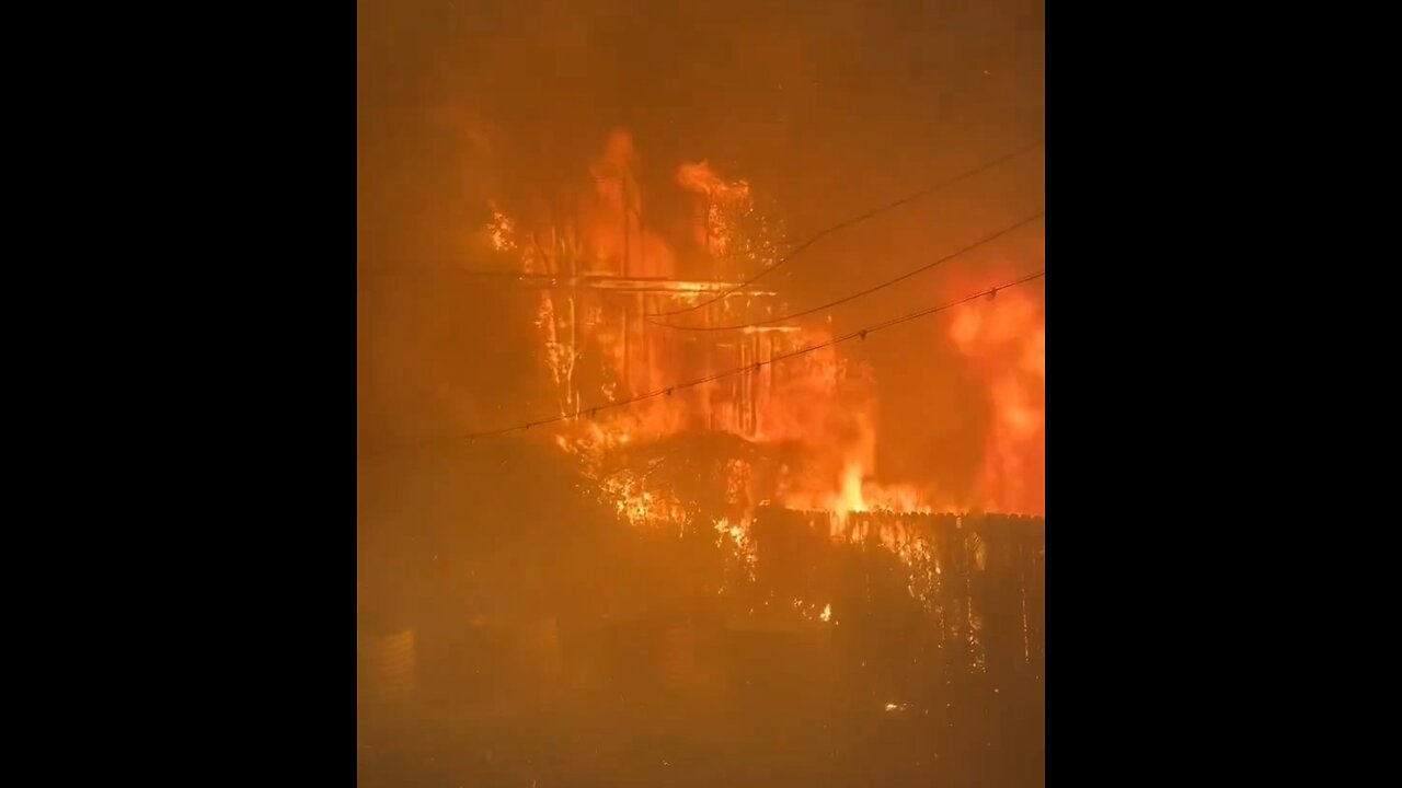 OMG Houses Are Burning in Palisades, California