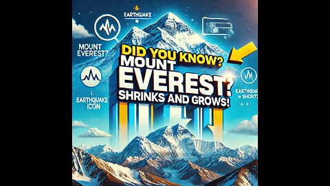 Did You Know? Mount Everest’s Height Changes Over Time!"