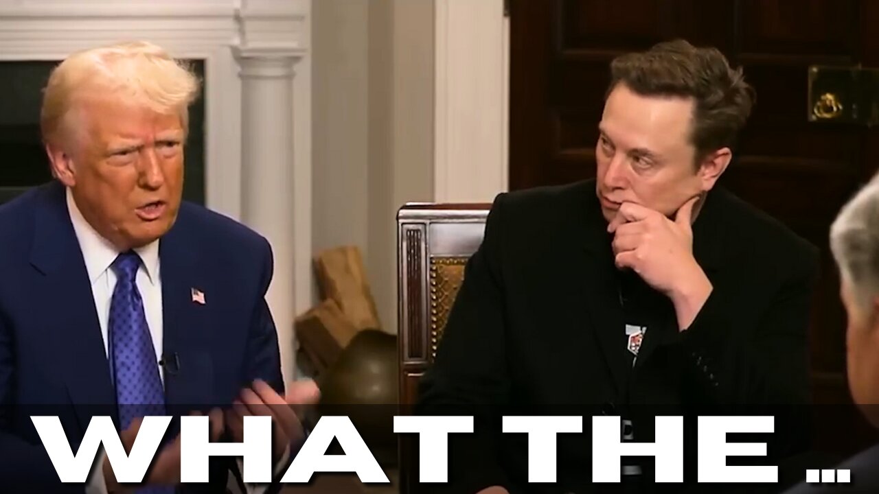 The Reporter Couldn't Believe What Trump And Elon Musk Were Saying ...