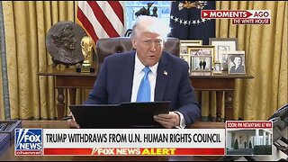 Trump Signs Executive Order Withdrawing From UNRWA and UN Human Rights Council