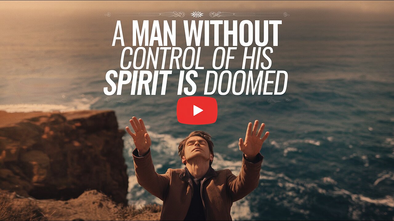 🚨A Man Without Control Of His Spirit Is DOOMED! 😳 (This Will Change Your Life) #SelfControl #Mindset