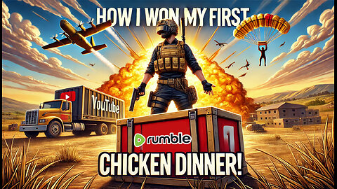 My First PUBG Chicken Dinner! - PUBG Victory!