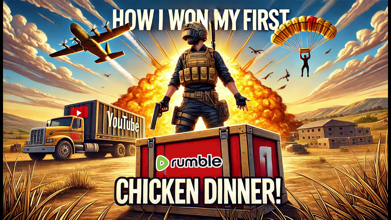 My First PUBG Chicken Dinner! - PUBG Victory!