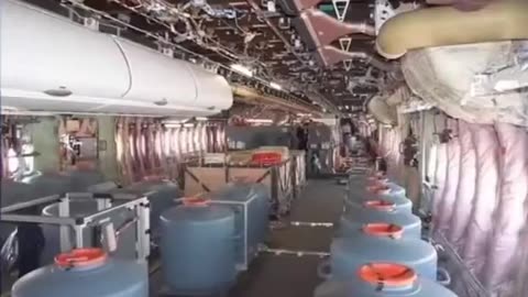 This is what the planes doing the spraying look like inside. 🛩️