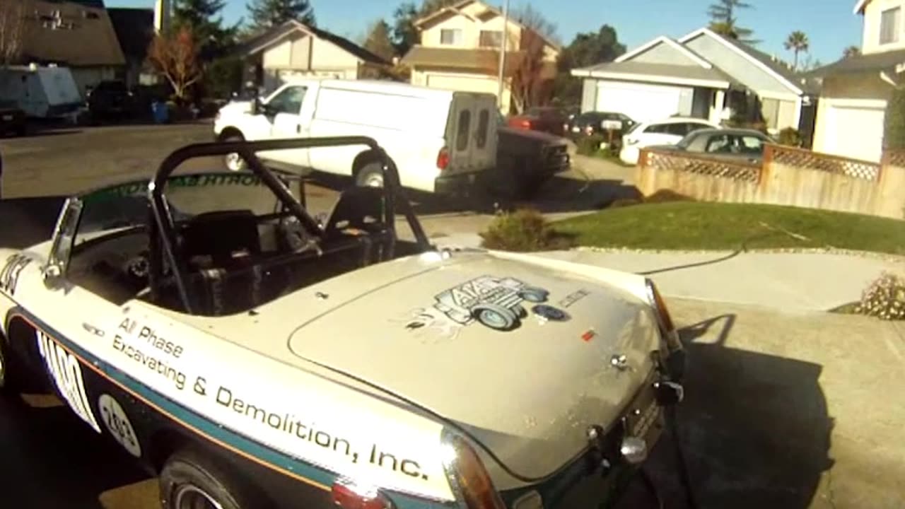 My MGB V8 Race Car build