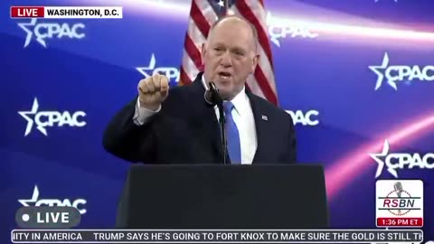 Tom Homan goes full SAVAGE in CPAC speech: "I don't give a s**t!"