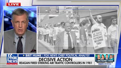 Brit Hume Hume Compares Trump's Strategy To Reagan’s Historic Standoff