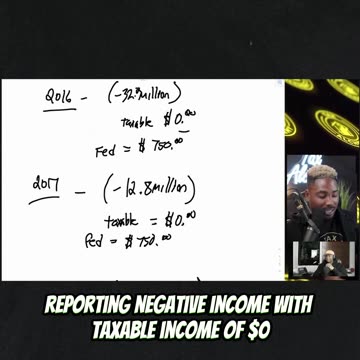 DONALD TRUMP’S 2015 - 2020 TAX FILINGS. #TheBag💰