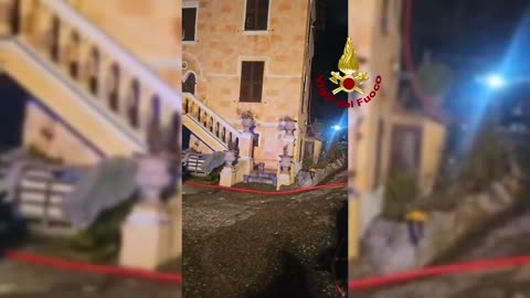 Busalla (GE) - A fuoco sottotetto villetta: ingenti i danni (06.02.25)