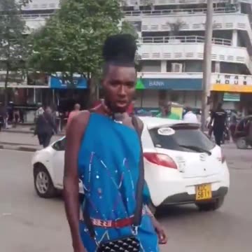 He sees a trans man for first time in Africa.