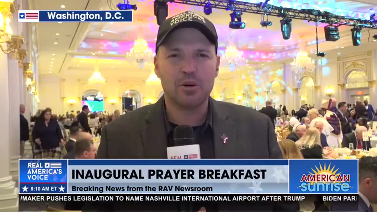 BERGQUAM REPORTS FROM PRAYER BREAKFAST