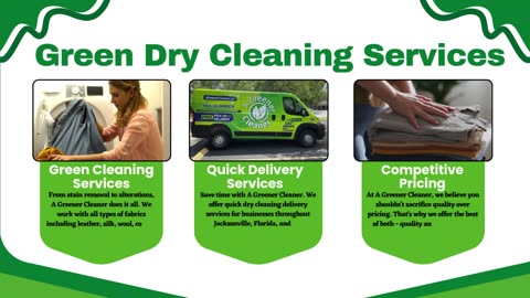 Top Rated Dry Cleaner Jacksonville, FL - A Greener Cleaner