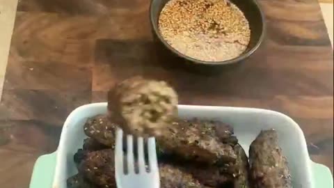 #Kofta #with #Korean #Style #BBQ #Dipping #Sauce