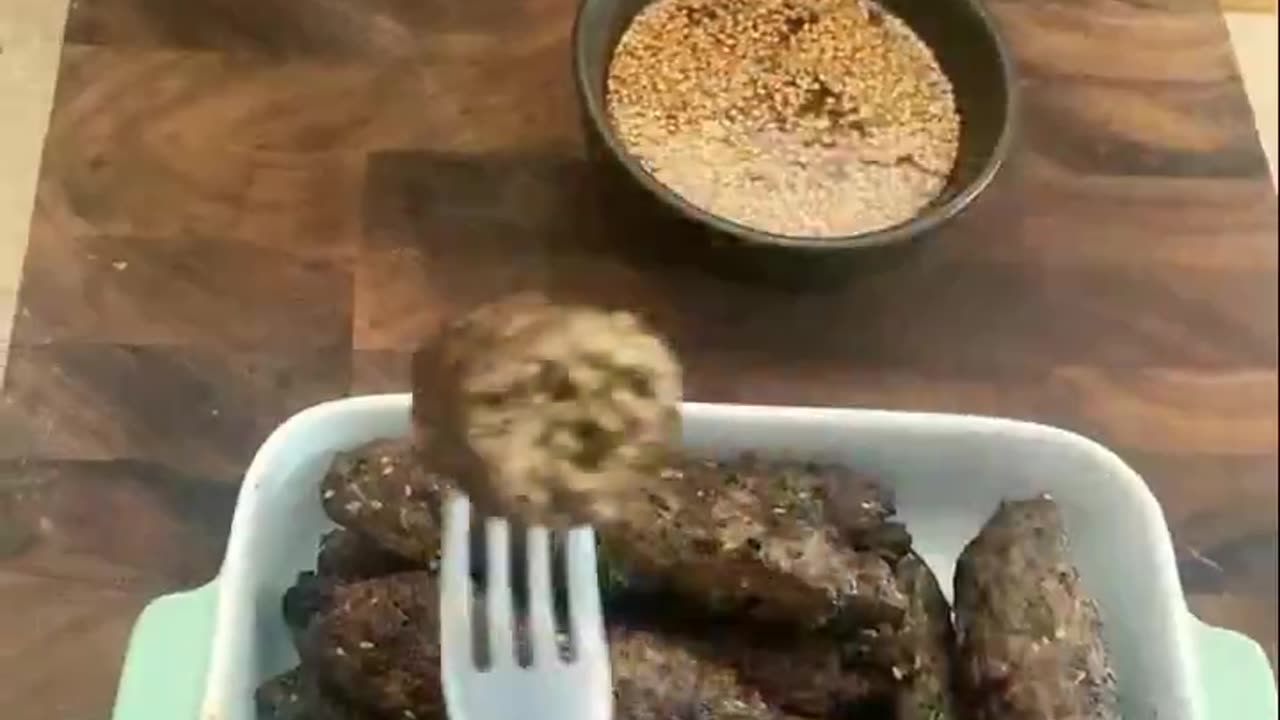 #Kofta #with #Korean #Style #BBQ #Dipping #Sauce