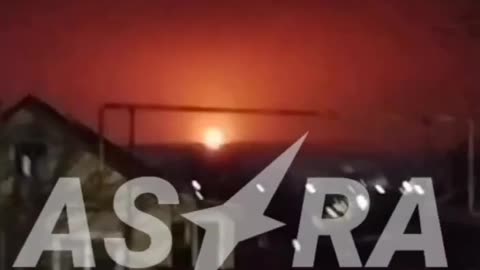 🔥 As a result of a massive UAVs attack in on Rostov region, a fire broke out at