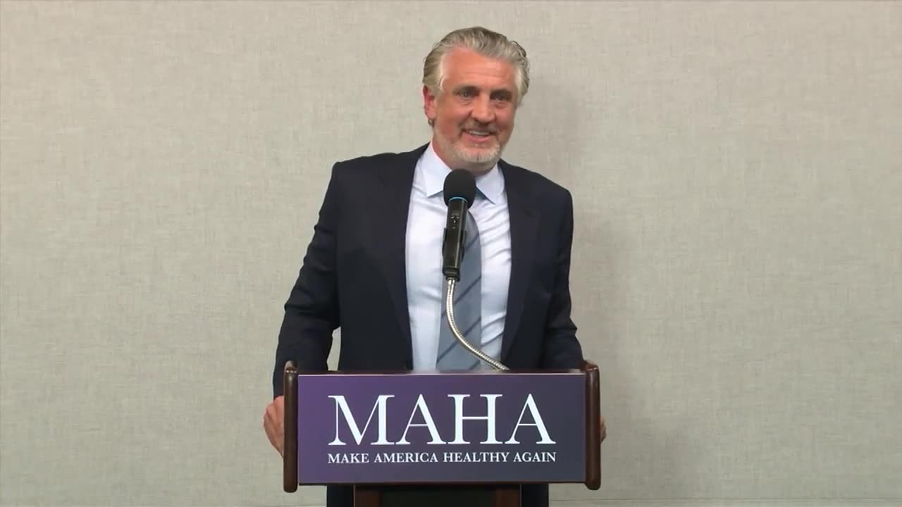 Del Bigtree's speech at MAHA press conference