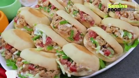 Chicken and shawarma pocket recipe