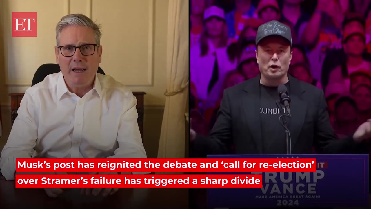 Musk blames Starmer for failure to punish ‘Grooming Gangs’; calls for fresh UK elections