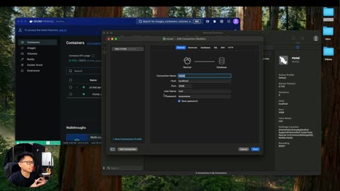 ໃຊ້ docker-compose (ແສງໄຟຈ້າສະເຫຼືອເກີນ ຮາຮາຮາ)