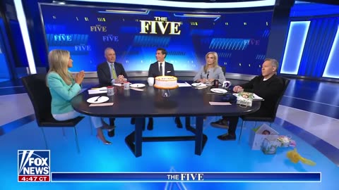 ‘The Five’ welcomes Greg Gutfeld back after the birth of his daughter