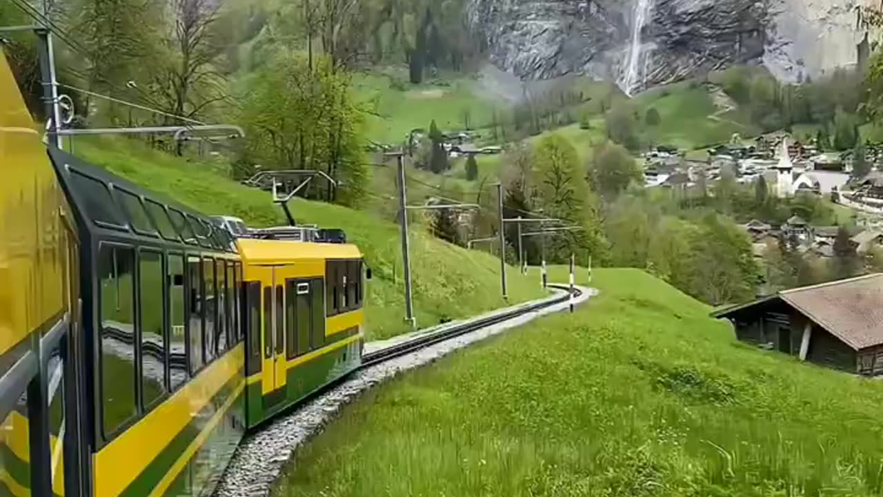 Epic 🚂 Train Adventure Through Switzerland!