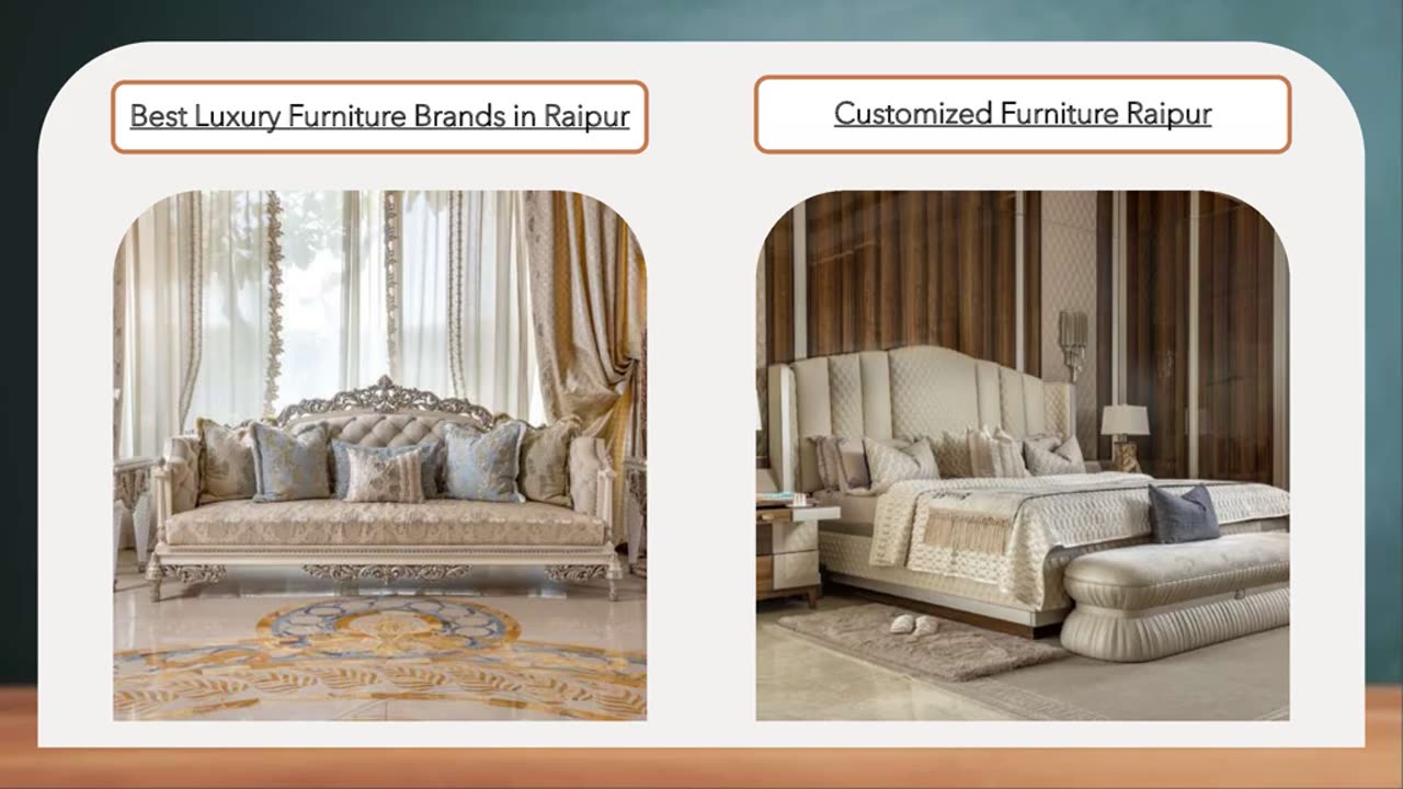 Best Luxury Furniture Brands in Raipur