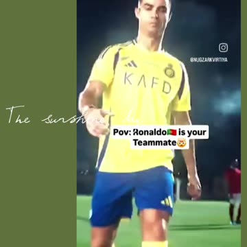 Ronaldo forward style 🥰