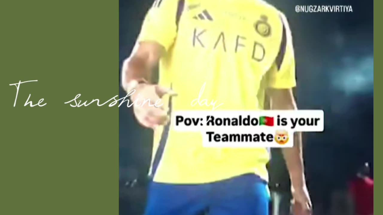 Ronaldo forward style 🥰