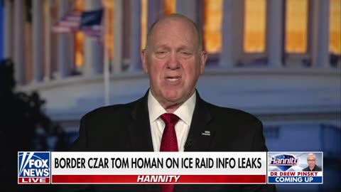 💥 'This is not a game': Tom Homan warns against leaks on ICE raids