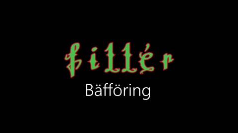 Fillér ¦ Bäfföring (officiäl audió)