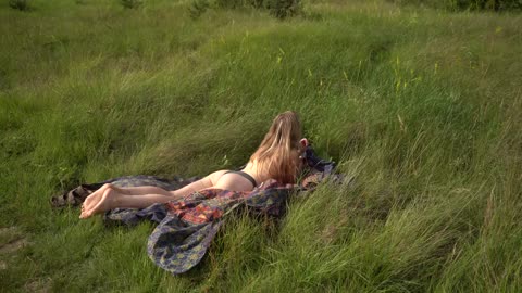 Lonely Girl Camping ASMR (18+)
