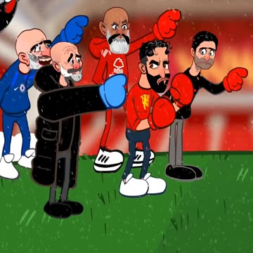 Football Cartoon - Part of 11