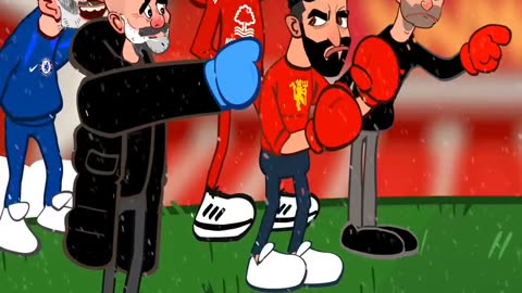 Football Cartoon - Part of 11