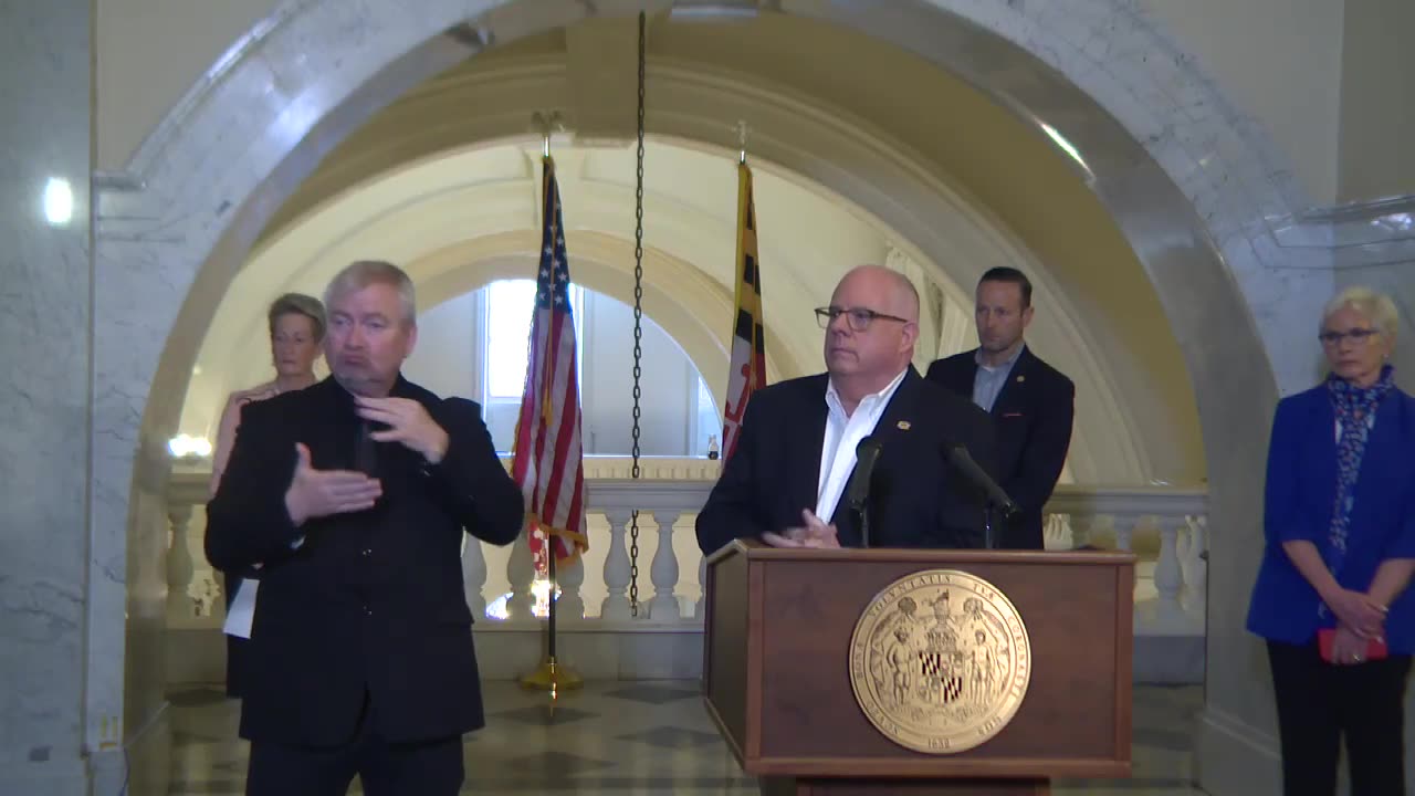 Larry Hogan March 25, 2020 COVID-19 Livestream