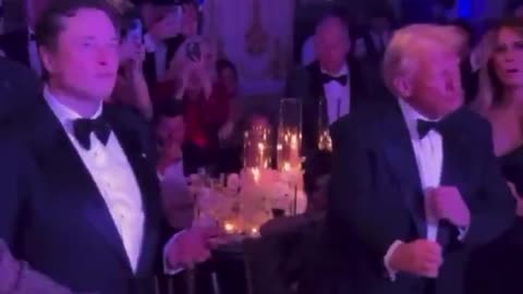 Joseph Martelli Niagara Falls, NY Elon Musk and Donald Trump dancing