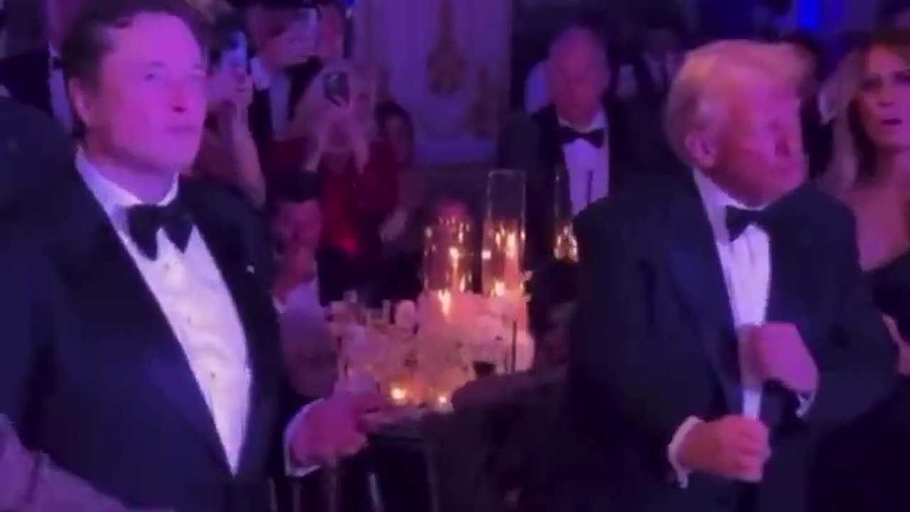 Joseph Martelli Niagara Falls, NY Elon Musk and Donald Trump dancing