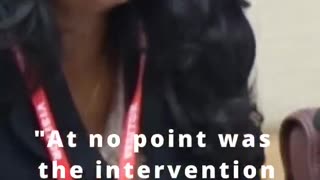 At no point was the intervention LIVE SAVING