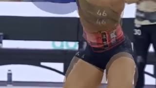 Dani Speegle Destroys 250lb Sandbag